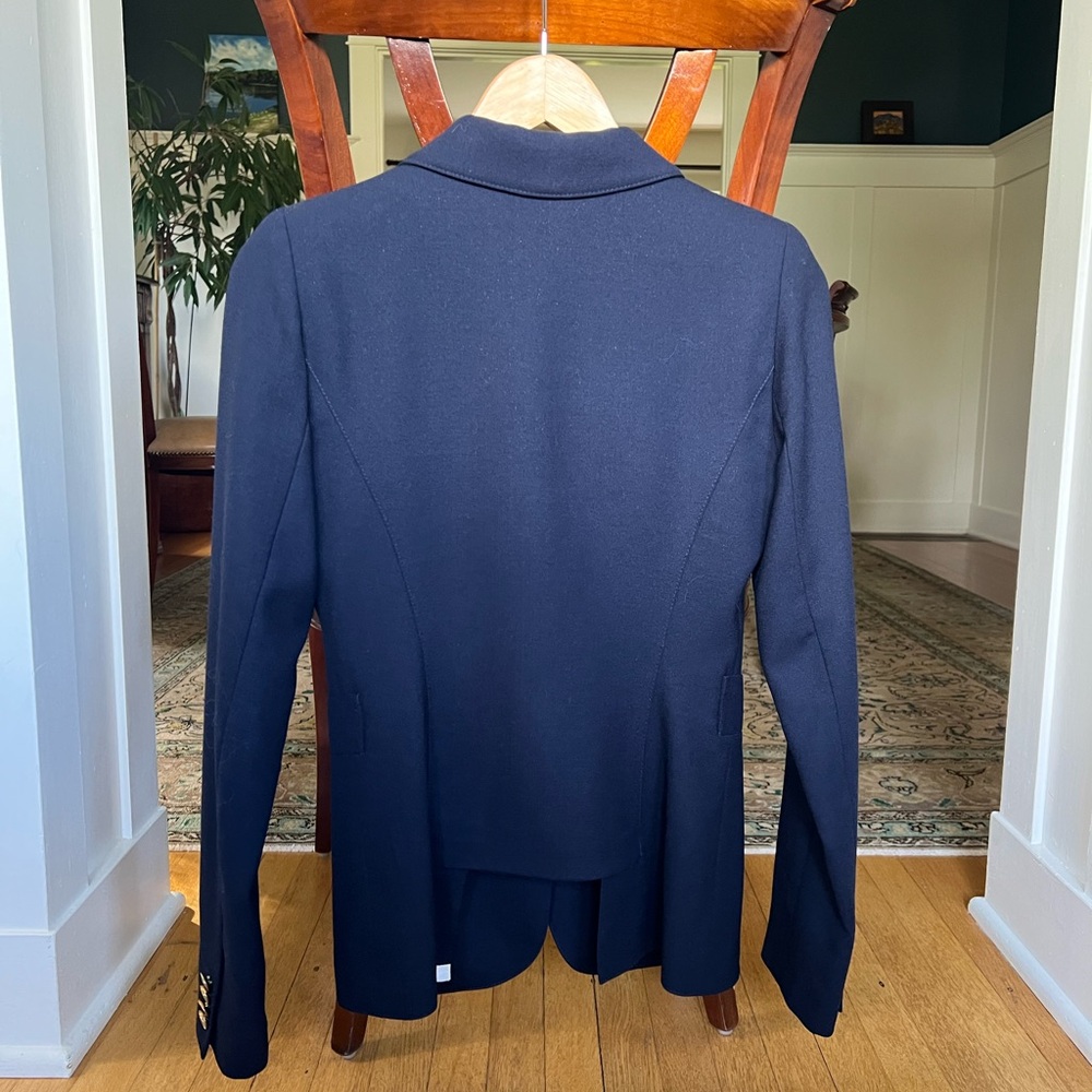 Smythe Classic Duchess Blazer in Navy ASO Kate Middleton - Picture 9 of 10